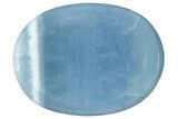 1.5" Polished Owyhee Blue Opal Worry Stones - Photo 4